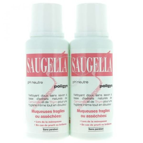 Saugella Poligyn Sol Fl500ml Lot De 2