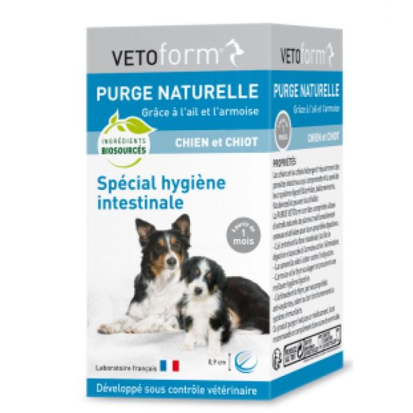 Vetoform Purge Naturelle Chien Cpr Bt50