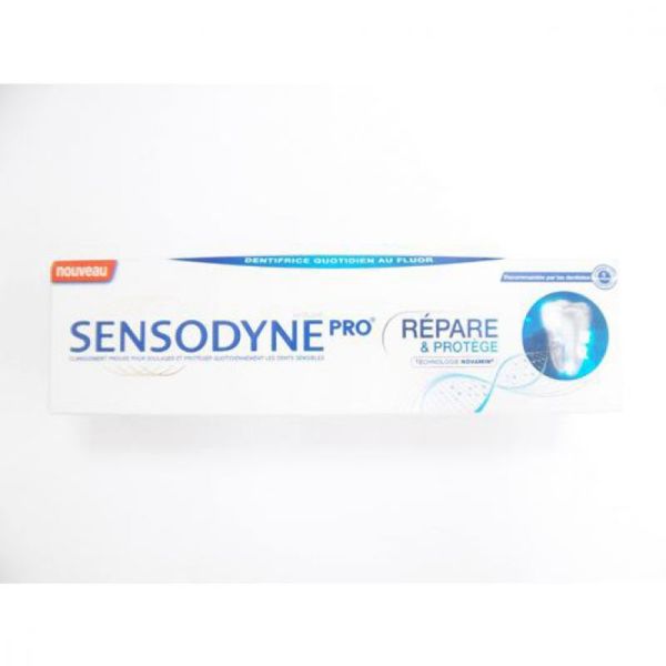 SENSODYNE PRO REPARE Dentifrice fluoré, goût mentholé T/75ml