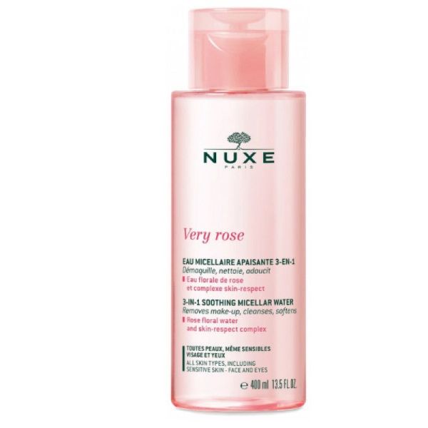 Nuxe Very rose Eau Micellaire Apaisante 3en1 400 ml