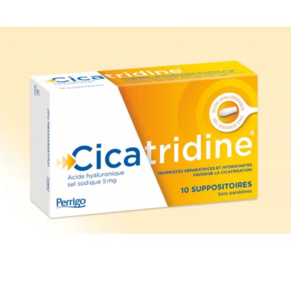 Cicatridine suppositoires x10