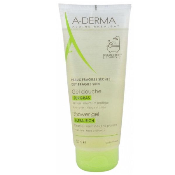 Aderma Gel Douche Surgras 200 ml