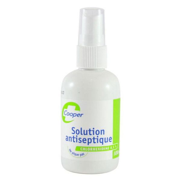 Cooper Solution Antiseptique de Chlorhexidine à 0,5 % Spray 100ml (340