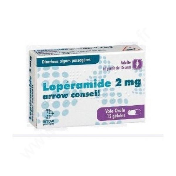 Loperamide Arrow 2mg Bte 12 Gelules