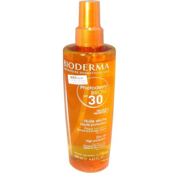 Bioderma Photoderm Bronz SPF 30 Huile Sèche 200ml