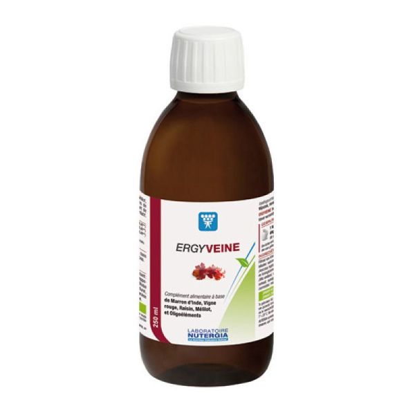 Nutergia Ergyveine Complément Alimentaire Jambes Lourdes 250ml