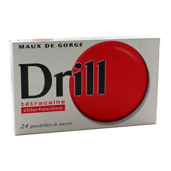 Drill Sans Sucre 24 pastilles