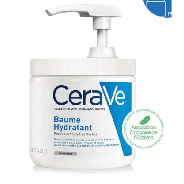 Cerave Baum Hyd Pot Pompe 454Ml