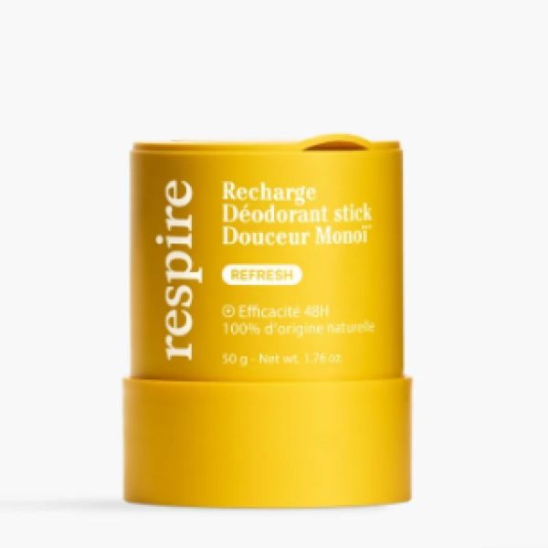 Respire Recharge Déodorant Stick Monoï