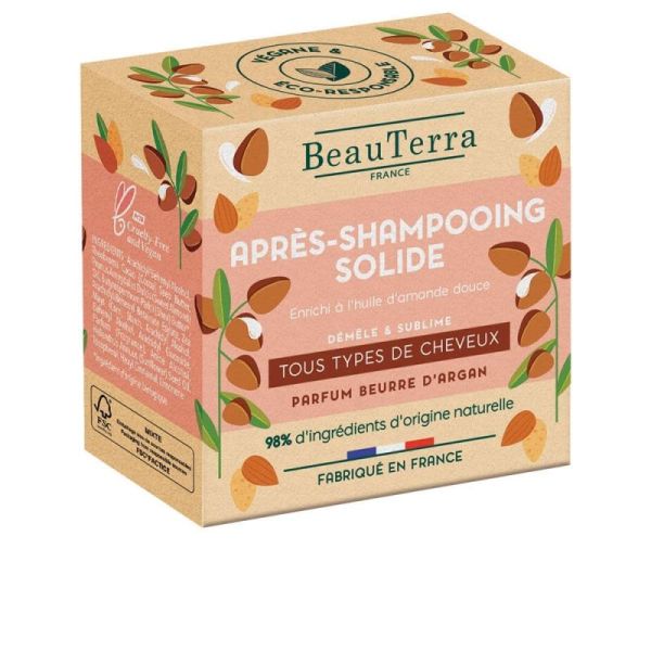 Beauterra Apres Shampooing Solide 50Gr