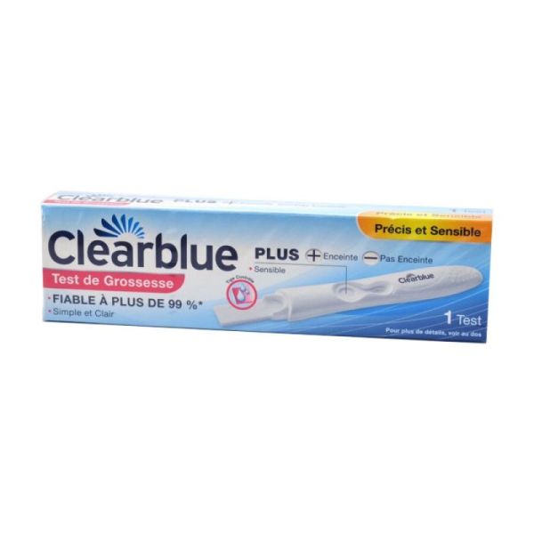 CLEARBLUE PLUS Test de grossesse (5011321715257) - Pharmacie de la Thu