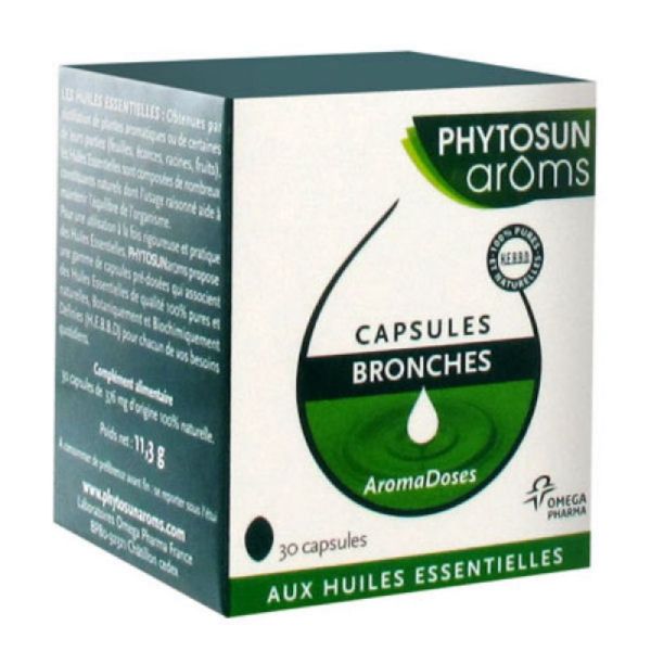 Phytosun Aroms Capsules Nez et Gorge Aromadoses X30