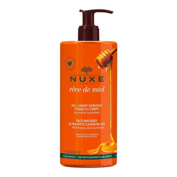 Nuxe Rêve de miel 750 mL