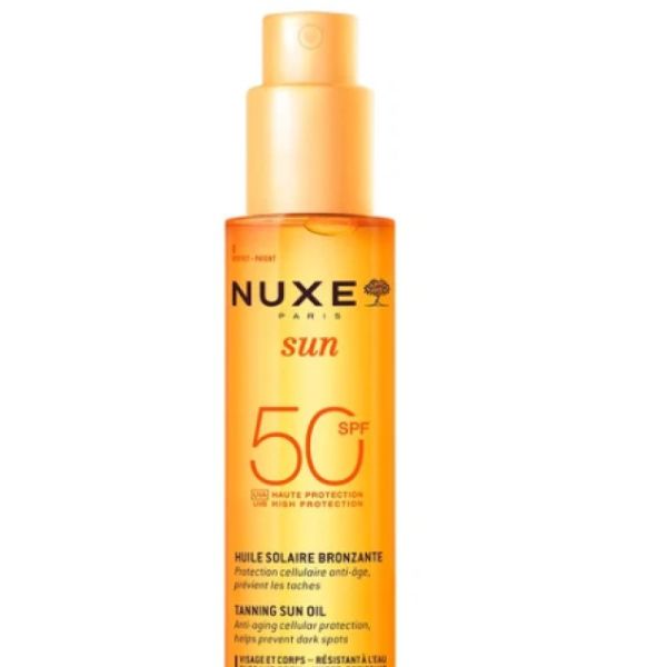 Nuxe Huile Solaire Bronzante SPF50