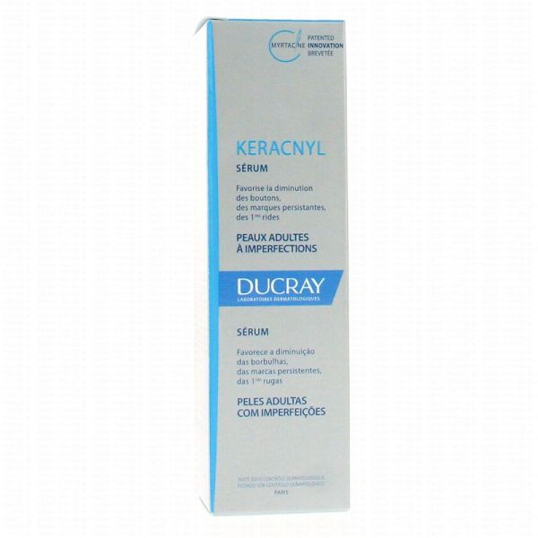 Ducray Keracnyl sérum flacon de 30ml