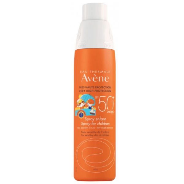 Avène Solaire Spray Enfant SPF 50+ 200 ml (3282770202090) - Pharmacie