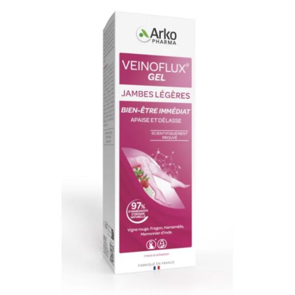 Veinoflux Gel Bien-être immédiat - 50% offert sur le 2nd tube