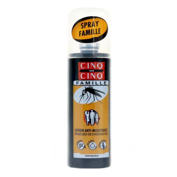 Cinq sur cinq Famille Lotion anti-moustique 100 ml