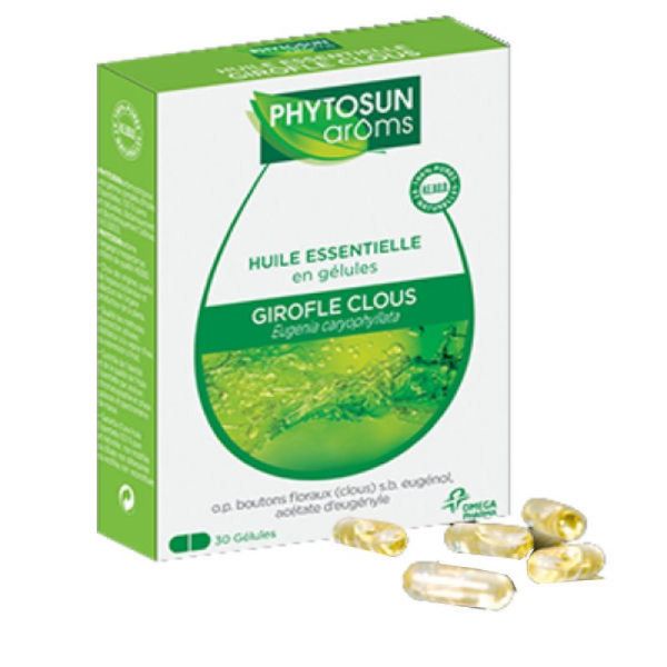 PHYTOSUN AROMS Huile Essentielle Clous de Girofle BIO (10ml)