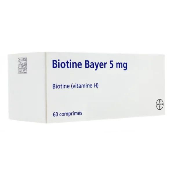 Biotine 5 mg 60 comprimés