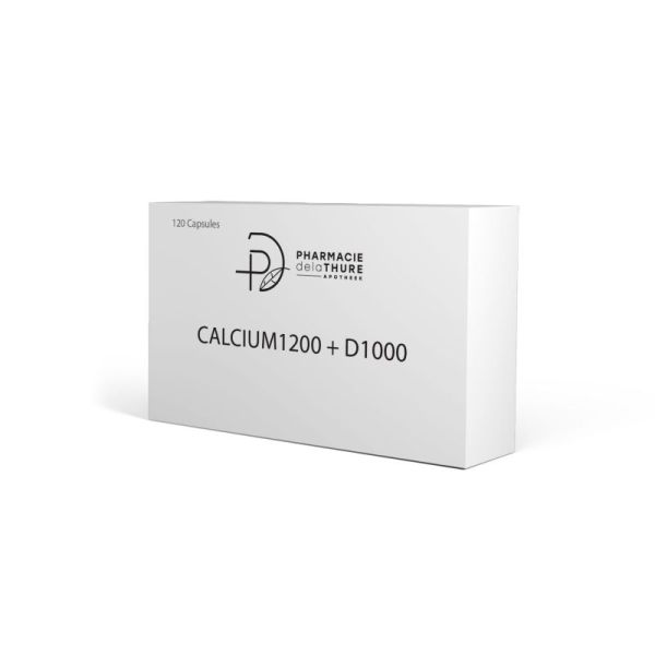 Calcium / Vit D 600/500 boite de 120 capsules