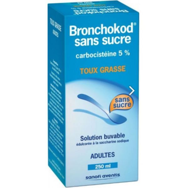 Bronchokod Ad. Sans Sucre S Buv Fv250ml