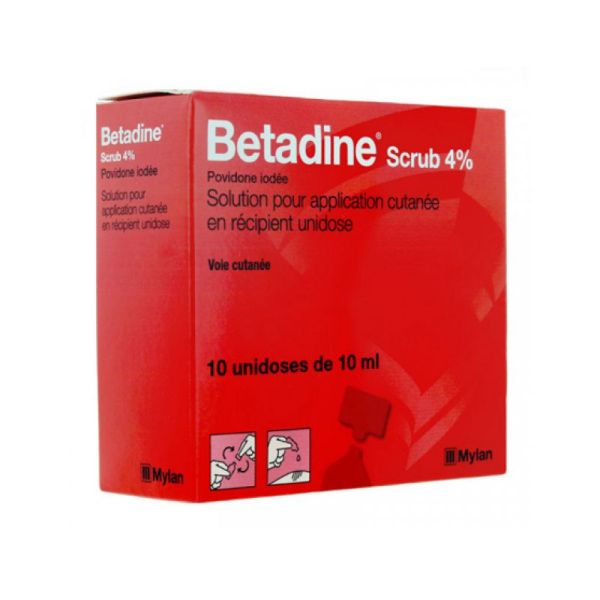 Betadine Scrub Sol Dos10ml 10