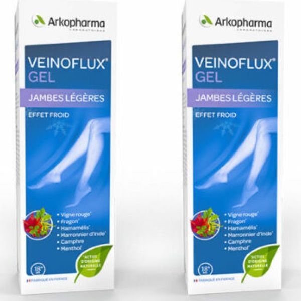 Veinoflux Gel Effet Froid - Lot X 2