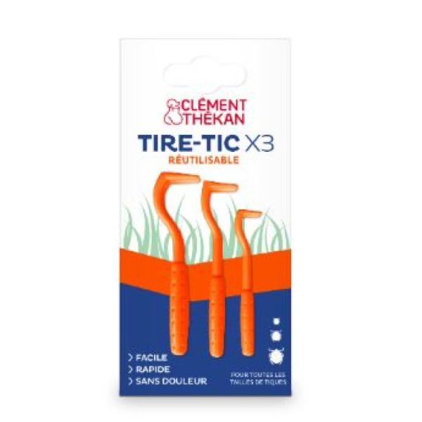 Tire Tic Crochets anti tiques x3