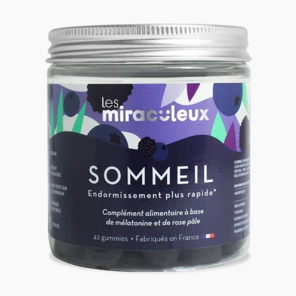 Les Miraculeux Sommeil sans sucre Gummies x42