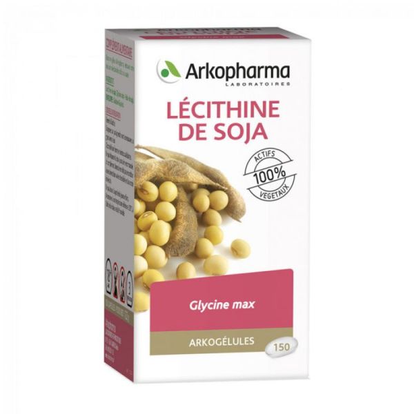 ARKOPHARMA LECITHINE DE SOJA 150 CAPSULES ARKOGELULES ARKOPHARMA