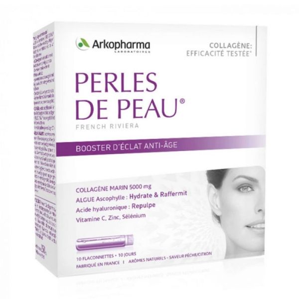 ARKOPHARMA RADIANCE 10 FLACONNETTES PERLES DE PEAU ARKOPHARMA