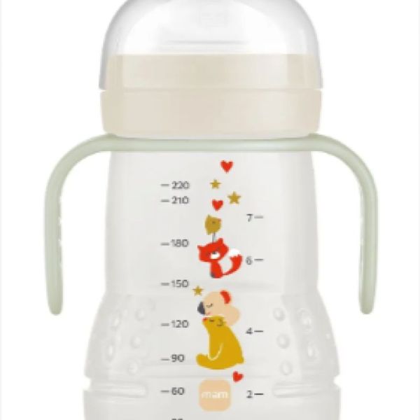 Mam Biberon de Transition avec Bec 220Ml
