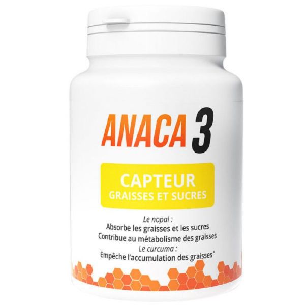 Anaca3 Capteur Graisses et Sucres 60 Gélules