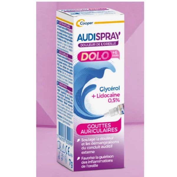 Audispray Dolo Gouttes auriculaires 7g