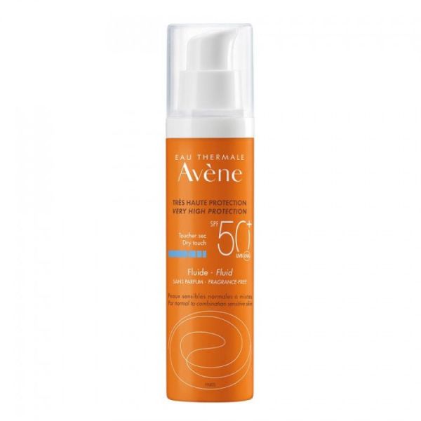 Avène Solaire Fluide Sans Parfum SPF 50+ 50 ml