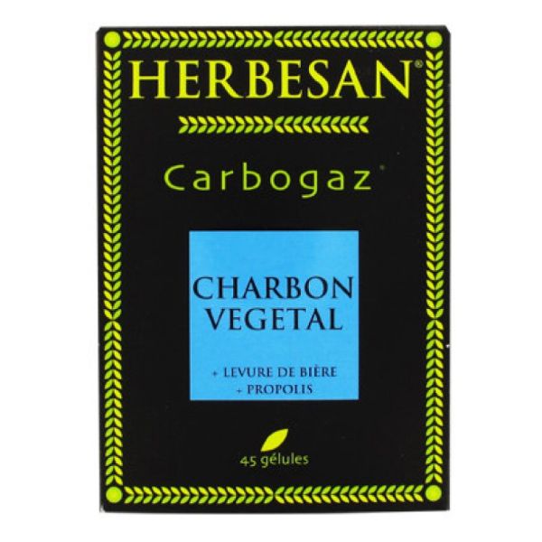 HERBESAN CARBOGAZ Gélule, complément alimentaire absorbant, assainissant