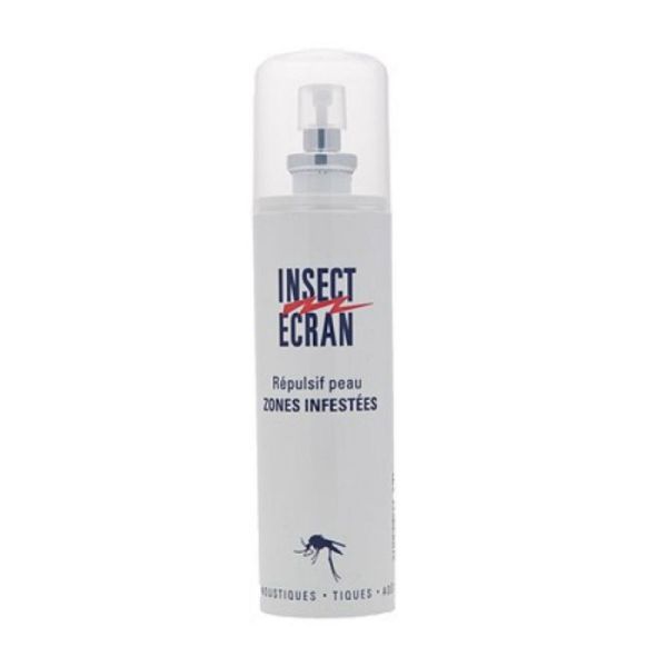 Insect Ecran Zones Infestées Répulsif Peau Adultes 100ml