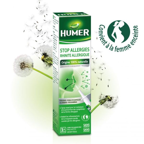 Humer Stop Allergies Flacon De 20 Ml