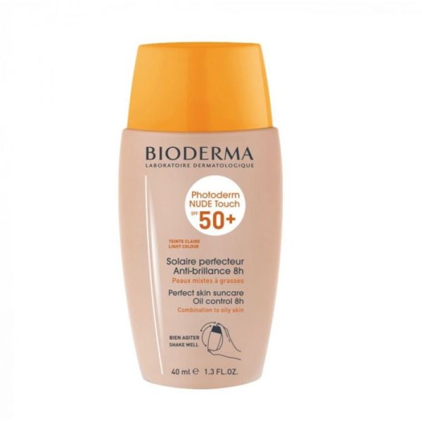 BIODERMA PHOTODERM NUDE TOUCH SPF 50+ 40 ML - TEINTE : CLAIRE