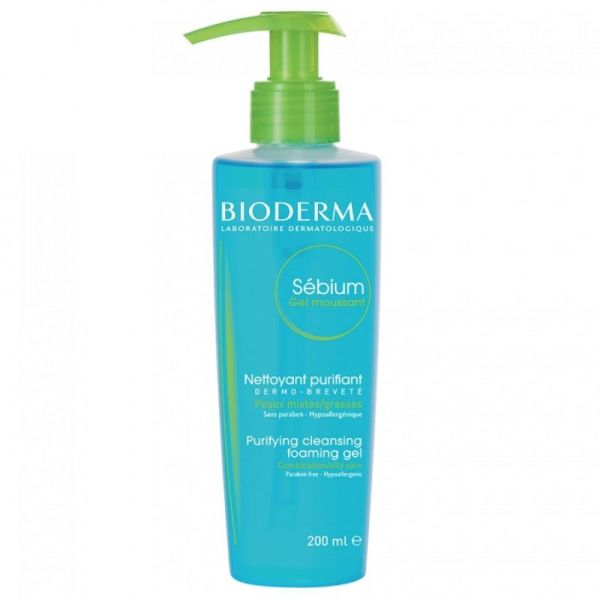 Bioderma Sébium Gel Moussant 200 ml
