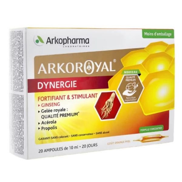 Arkopharma Arko Royal Dynergie 20 Ampoules