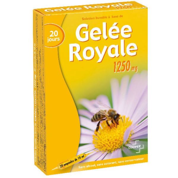 Copper Gelée Royale 1250mg 20 Ampoules