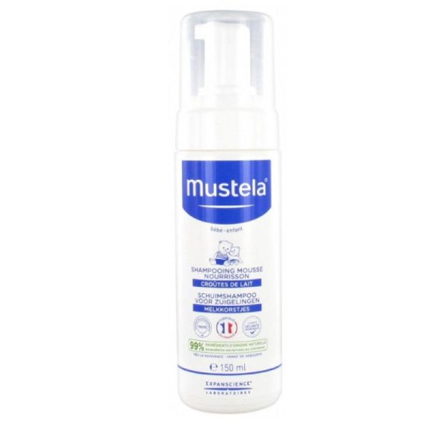 Mustela Shampooing Mousse Nourrisson 150 ml