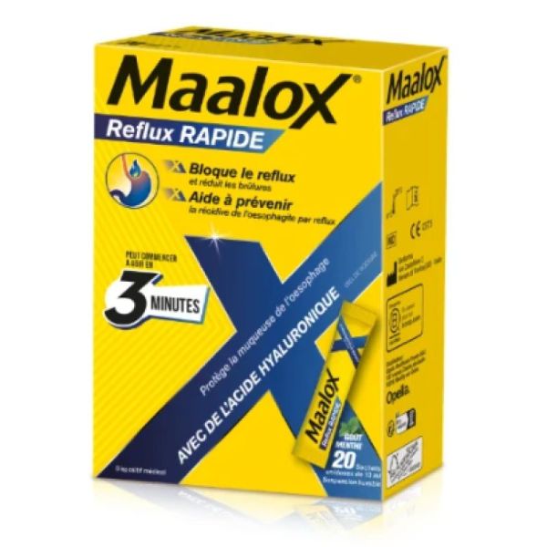 MAALOX Reflux rapide 20 sachets