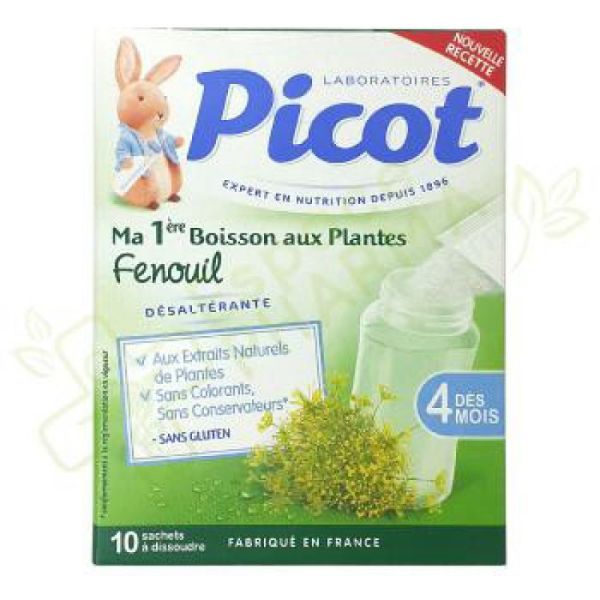 PICOT Préparation pour boisson aux extraits de plantes, à base de fenouil Boîte/10