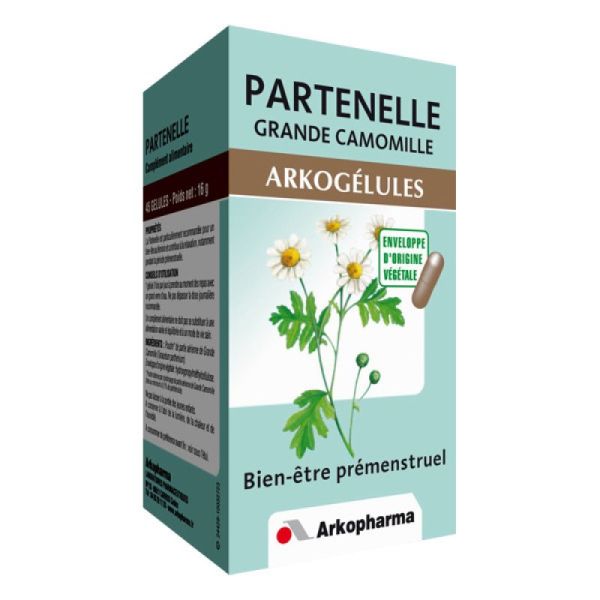 Arkopharma Arkogélules Partenelle Grande Camomille 45 gélules