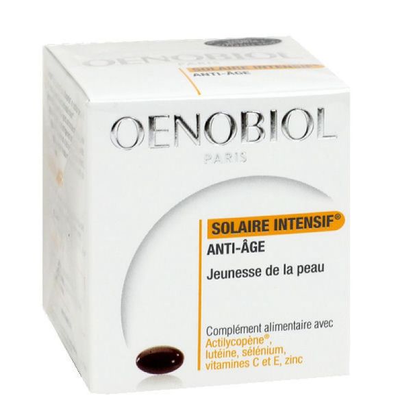 Oenobiol Solaire Intensif Anti Age 30 Capsules 3401597750793 Pharm