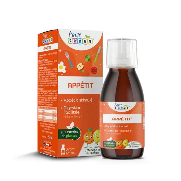 Petit Chêne Sirop Appétit 125ml