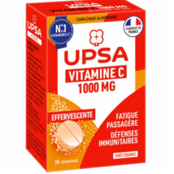 Upsa Vit C 1G Cpr Eff Bt20